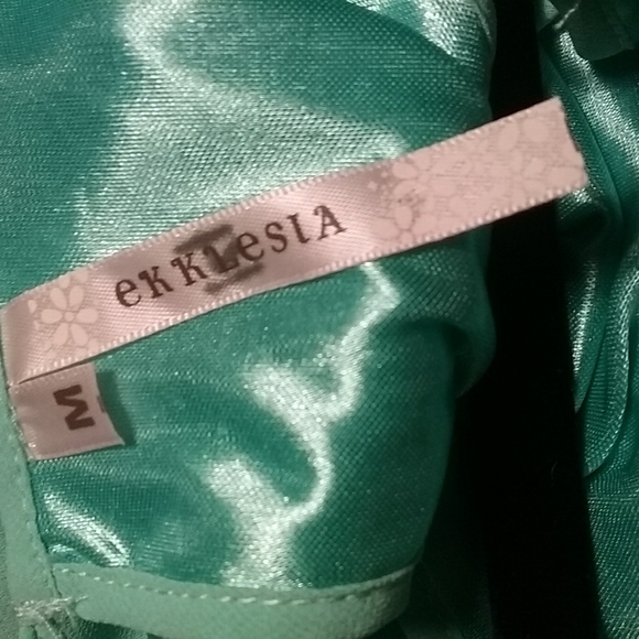 Fringe Short Blue Dress - Picture 4 of 6